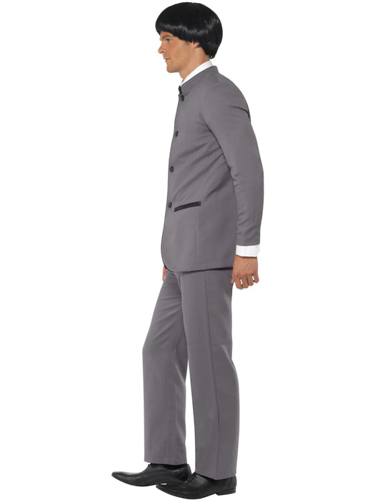 Fab Four Iconic Costume, Grey, with Jacket and Trousers Medium