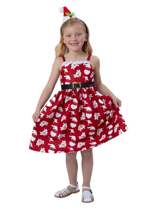 Australian Christmas Girls Costume Medium Size Size 7-9