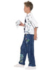 David Walliams Deluxe Billionaire Boy Costume, Blu