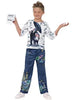 David Walliams Deluxe Billionaire Boy Costume, Blu