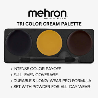Bruise Tri Colour Make Up Palette Carded