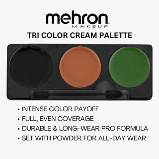 Camouflage Tri Colour Make Up Palette