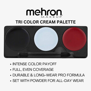 Vampire Tri Colour Make Up Palette Carded