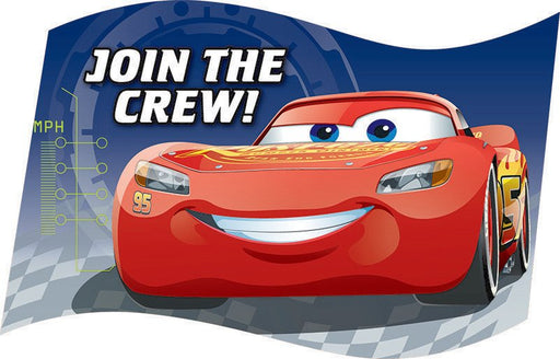 Cars 3 Postcard Invitations 8 Pack