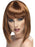 Glam Wig, Brown Short, Blunt with Fringe