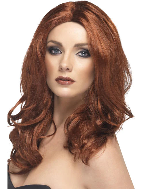 Superstar Long Wavy Wig Auburn
