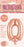 Rose Gold "0" Numeral Foil Balloon 35cm