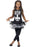 Skeleton Tutu Costume, Black