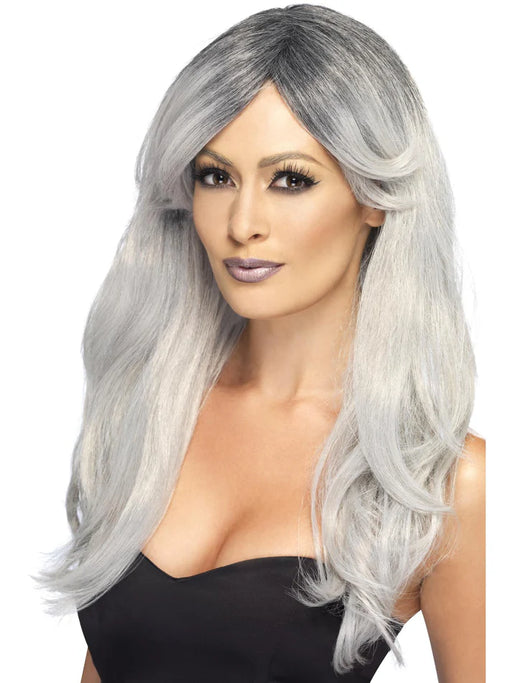 Ghostly Glamour Wig, Grey