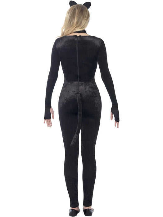 Cat Costume, Black Small Adult Teen 8-10