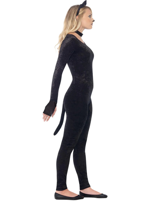 Cat Costume, Black Small Adult Teen 8-10