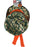 Mad Hatter Top Hat with Attached Orange Wig