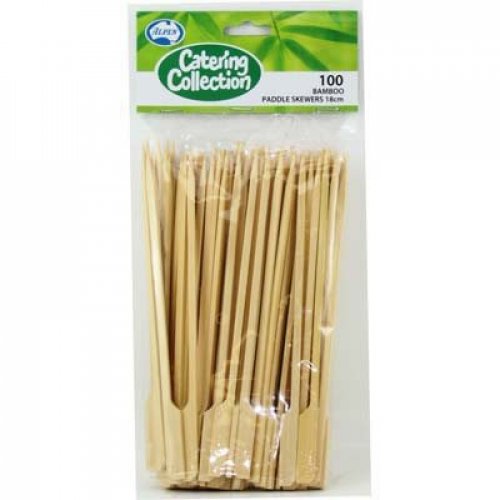 Skewer Paddle 3mm x 18cm Pack 100
