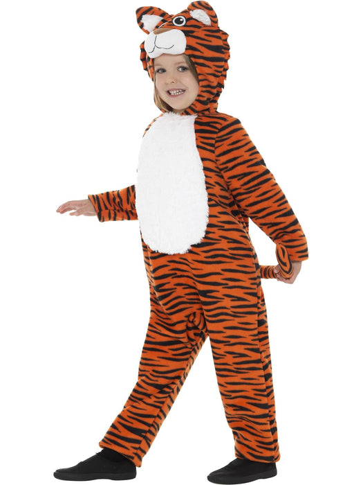 Tiger Costume, Orange & Black Toddler Size 3-4