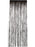 Shimmer Curtain, Metallic Black