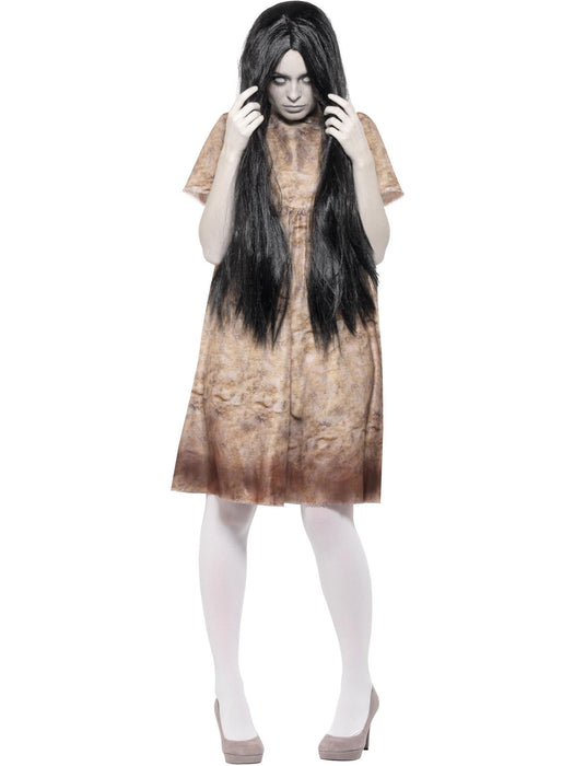Evil Spirit Adult Costume, Grey Medium 12-14