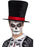 Day of the Dead Top Hat, Black