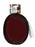 Deluxe Victorian Vampiress Hat, Burgundy