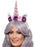 Unicorn Headband, with attached Flowers and Horn