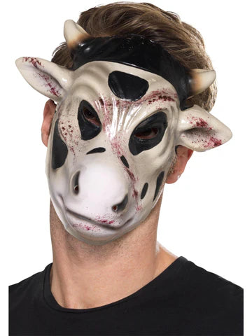 Evil Killer Cow Mask White