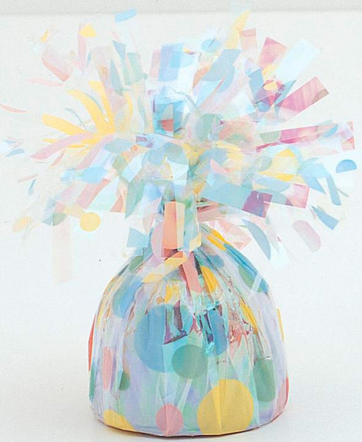 Foil Balloon Weight - Polka Dots