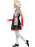 Evil Little Madame Costume, Black & White Children's Medium 7-8