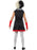 Evil Little Madame Costume, Black & White Children's Medium 7-8