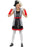 Evil Little Madame Costume, Black & White Children's Medium 7-8