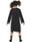 Zombie Student Costume, Black & White Medium 7-9