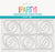 Pack of 24 clear tablecloth clips in Unique Party packaging