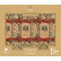6 Luxury Kraft Mini Tom Smith Crackers