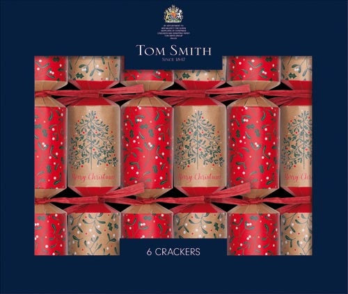 Tom Smith 6 Mini Kraft Crackers/ Bon Bons 6"x 8"