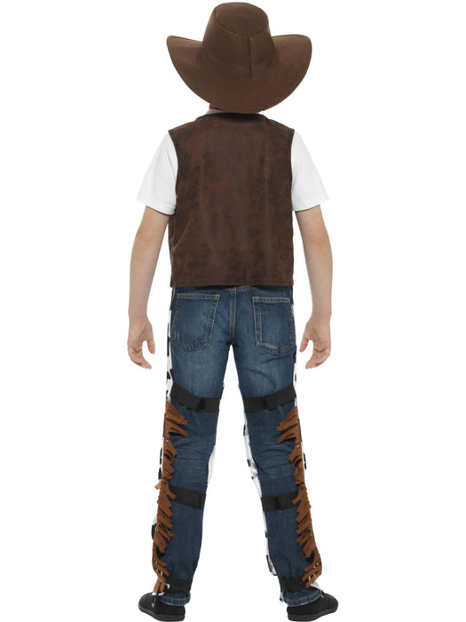 Kids Texan Cowboy Costume - 10-12 Years