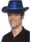 Cowboy Glitter Hat, Blue, with Chord
