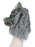 Werewolf Mask, Grey, with Hair and Ears