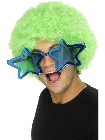 Jumbo Blue Star Sunglasses