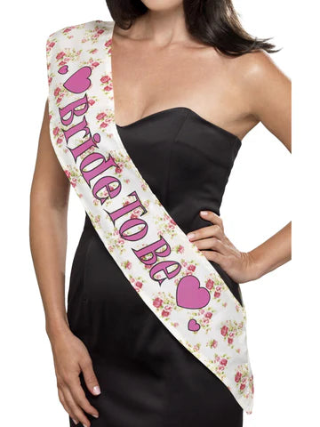 Bride to be Sash