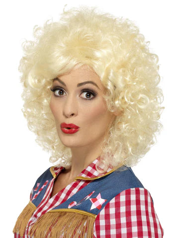 Rodeo Doll Wig Blonde Curly