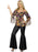 Females Black Hippie Costume - 1X 20-22