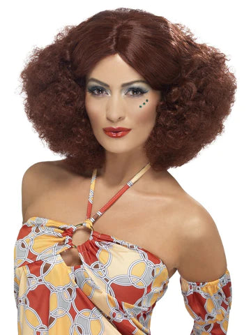 70s Afro Wig, Auburn