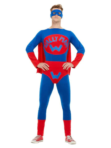 Wallyman Costume, Red & Blue - Small