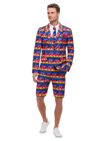 Sunset Flamingo Stand Out Suit Extra Large