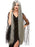 Long Grey Witches Wig 120cm Extra Long