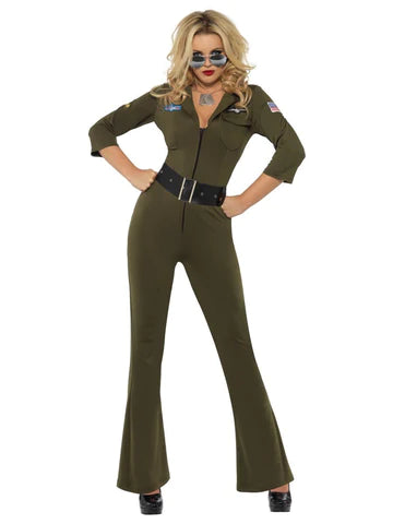 Top Gun Aviator Female Costume - Small