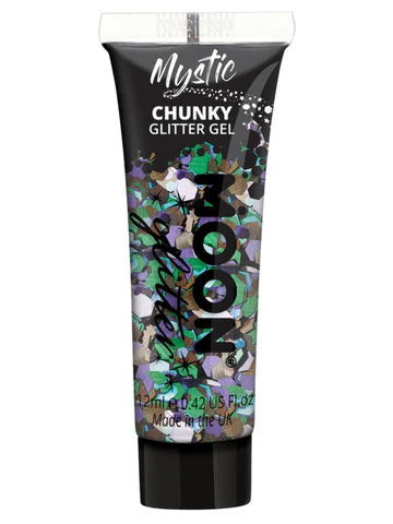 Moon Glitter Mystic Chunky Glitter Gel, 12ml Galaxy