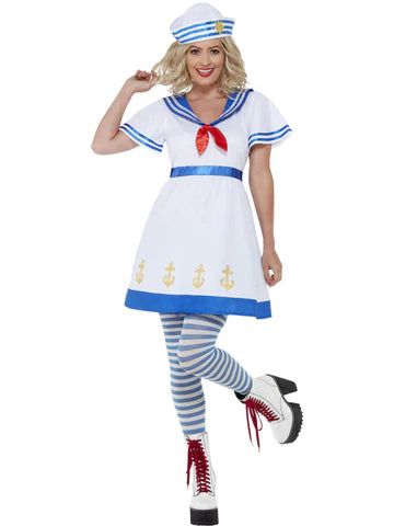 High Seas Sailor Lady Adult Costume M