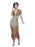 Deluxe 20s Sequin Gold Flapper Costume