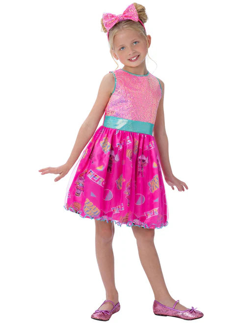Girls L.O.L Surprise! Deluxe Next Level Costume S