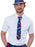 Australia Flag Tie, with G'day Repeat Print