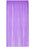 Matt Fringe Curtain Backdrop, Purple
